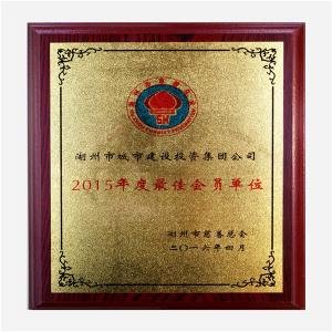 市慈善總會(huì )2015年度最佳會(huì )員單位